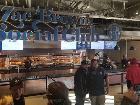Leveraging updated technology and latest design features, guests enjoy faster service throughout the <b>arena</b>. . Zac brown social club state farm arena menu